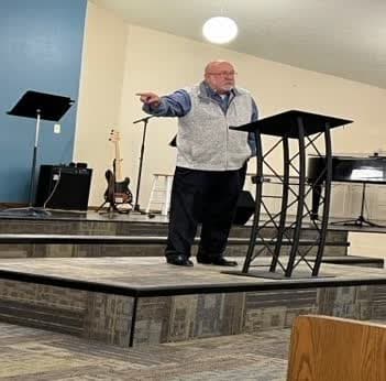 Dr. Marvin Jones teaching at Northeastern Baptist College in Vermont